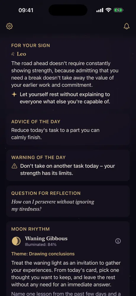 Reading for your sign, advice and the Moon
